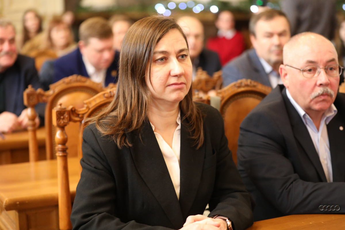 Фото з урочистостей у Львівській політехніці