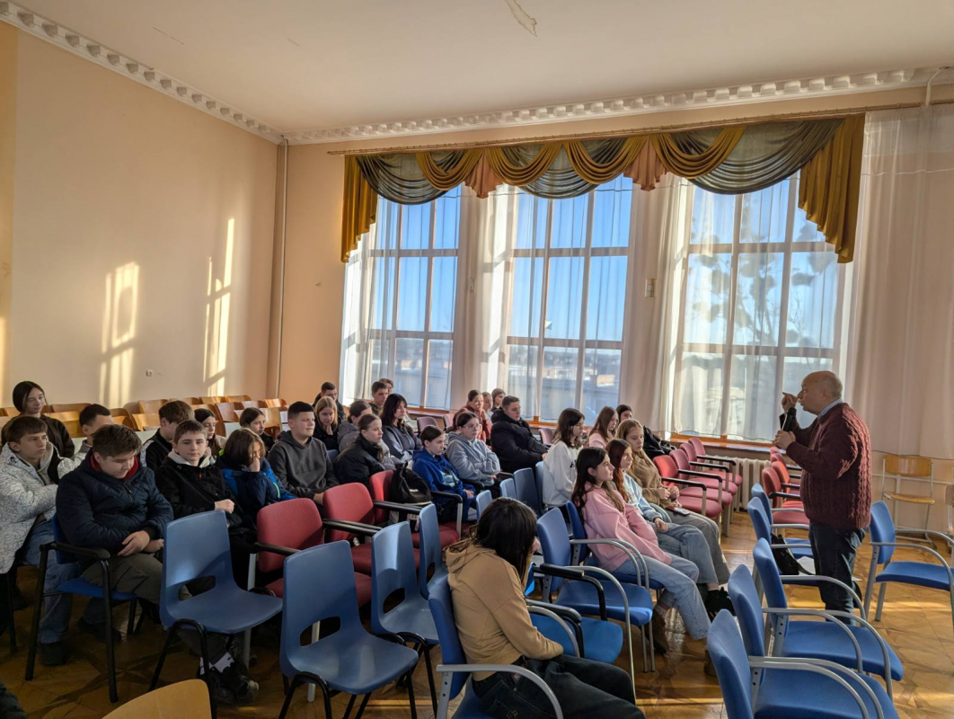 Фото із профорієнтаційного заходу