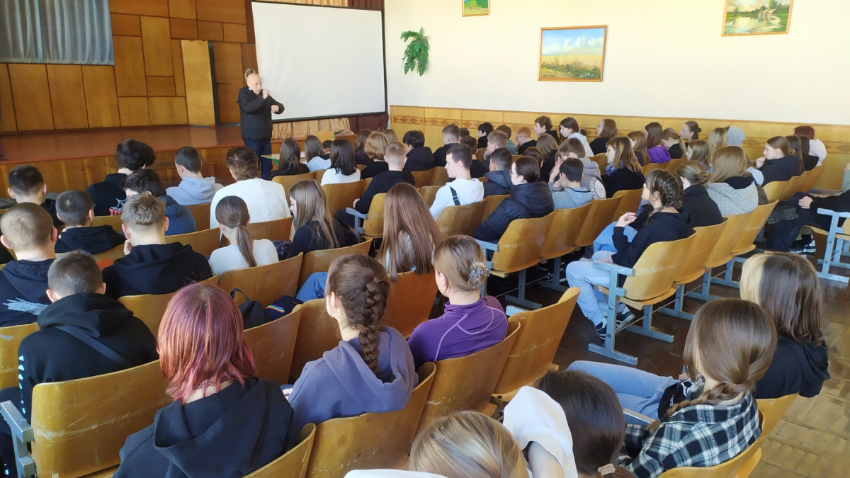 Фото із профорієнтаційного заходу