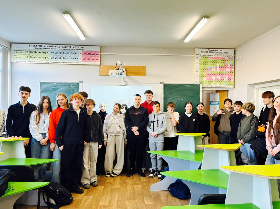 Фото з Днів Політехніки в ліцеї