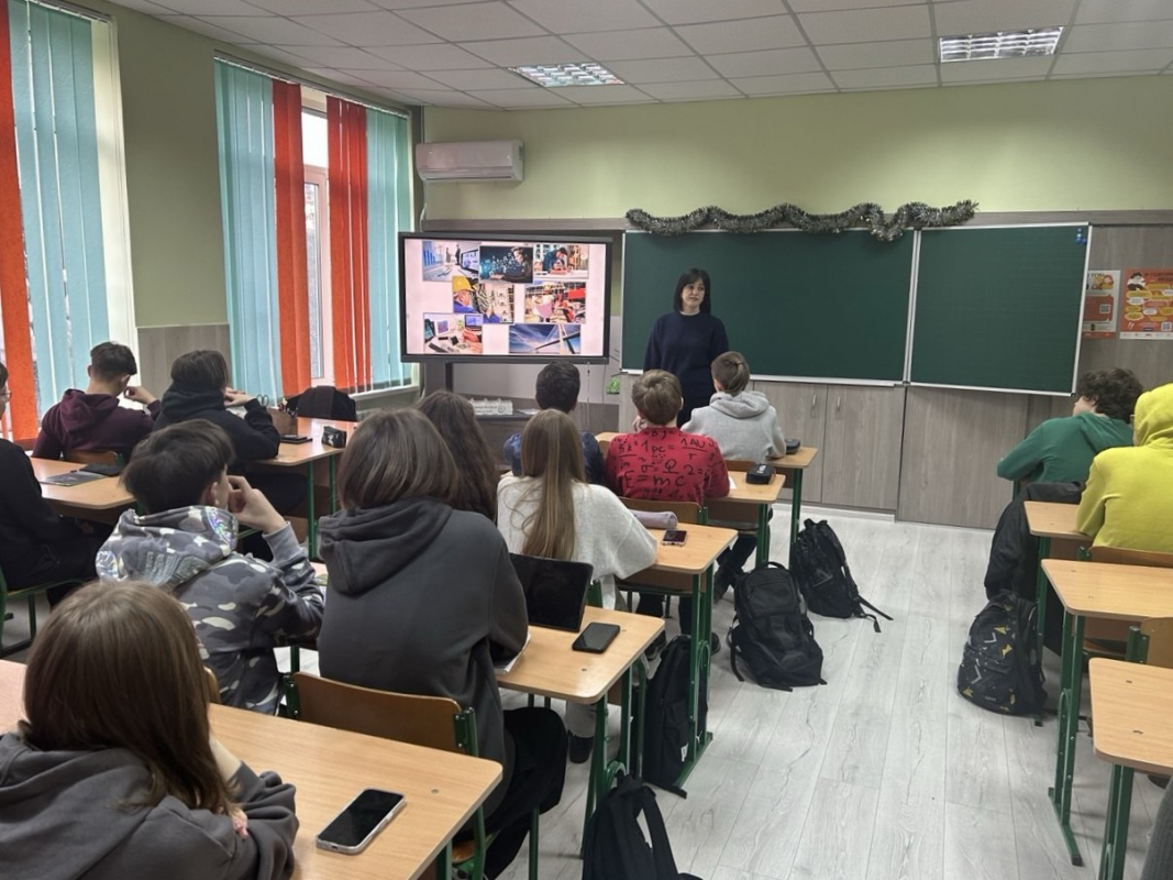 Фото з Днів Політехніки в ліцеї