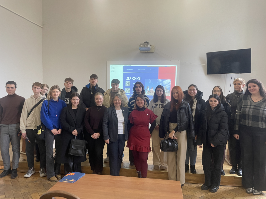 Фото із зустрічі у Львівській політехніці