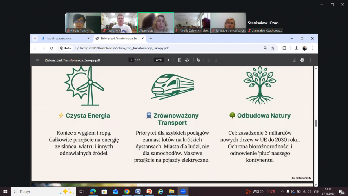 Скріншот з онлайн-заходу