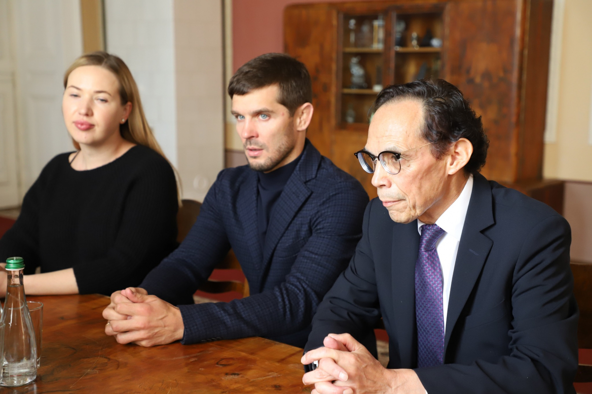 Фото із зустрічі у Львівській політехніці