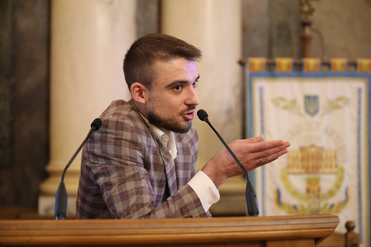 Фото із заходу у Львівській політехніці