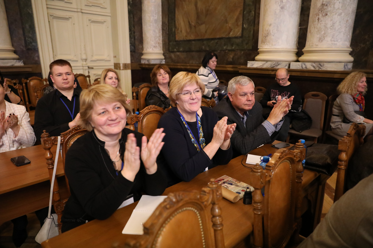 Фото із заходу у Львівській політехніці