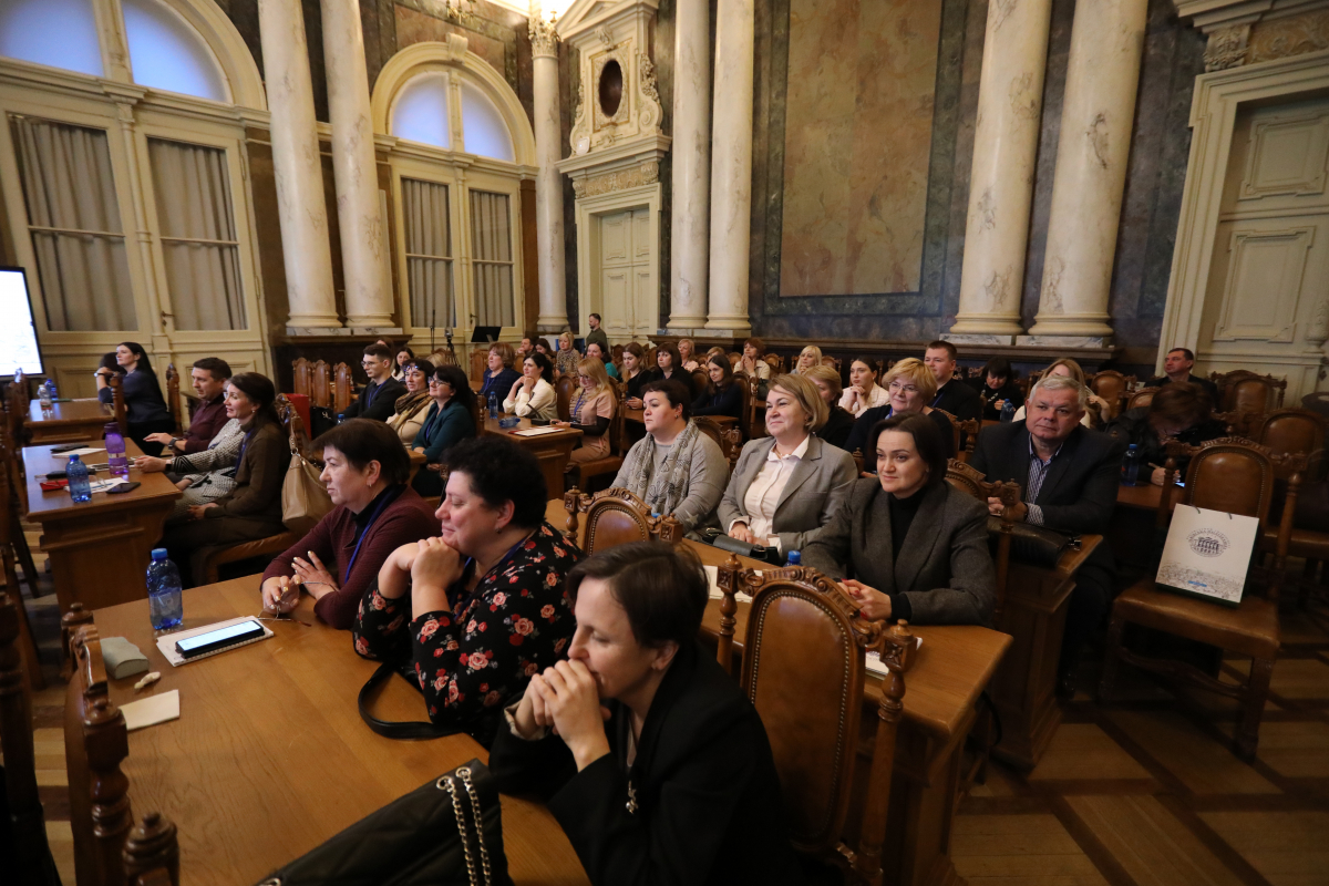 Фото із заходу у Львівській політехніці