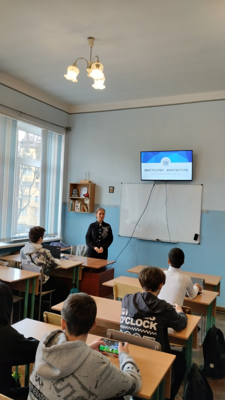 Фото з Днів Політехніки в школі