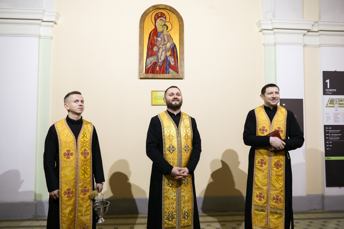 Фото з освячення ікони