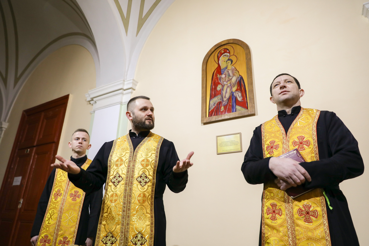 Фото з освячення ікони