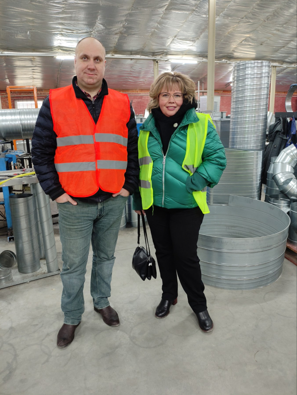 Фото з відвідин підприємства