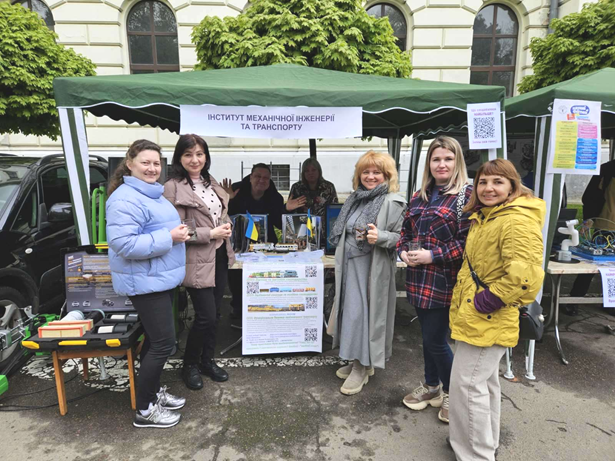 Колектив кафедри на фестинах