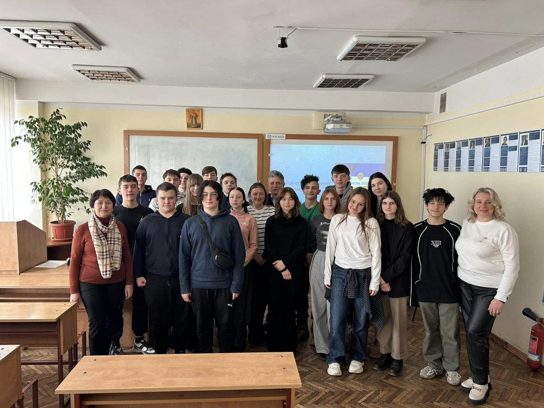 Фото з профорієнтаційного заходу