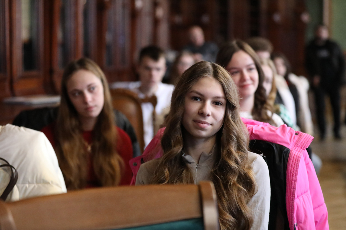 Фото із заходу у Львівській політехніці