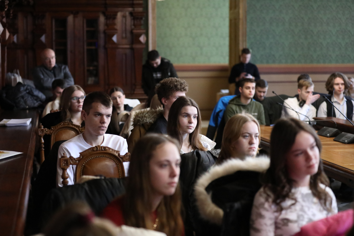 Фото із заходу у Львівській політехніці