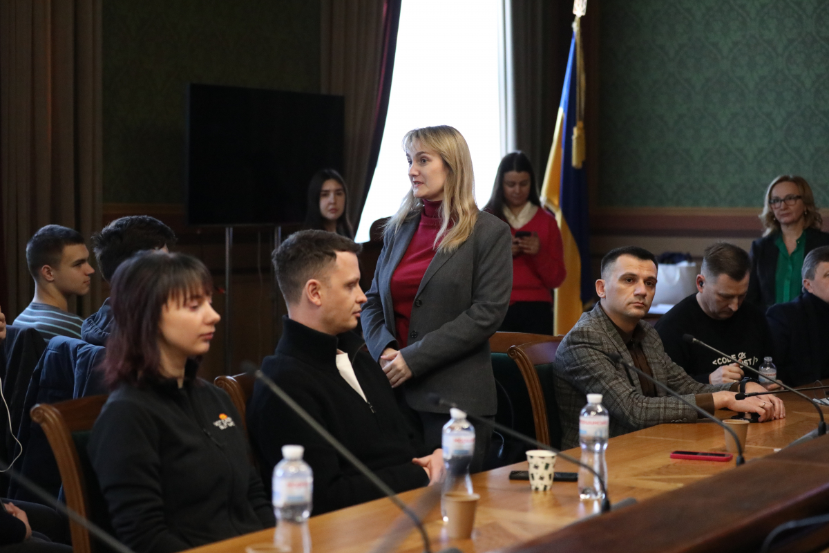 Фото із заходу у Львівській політехніці