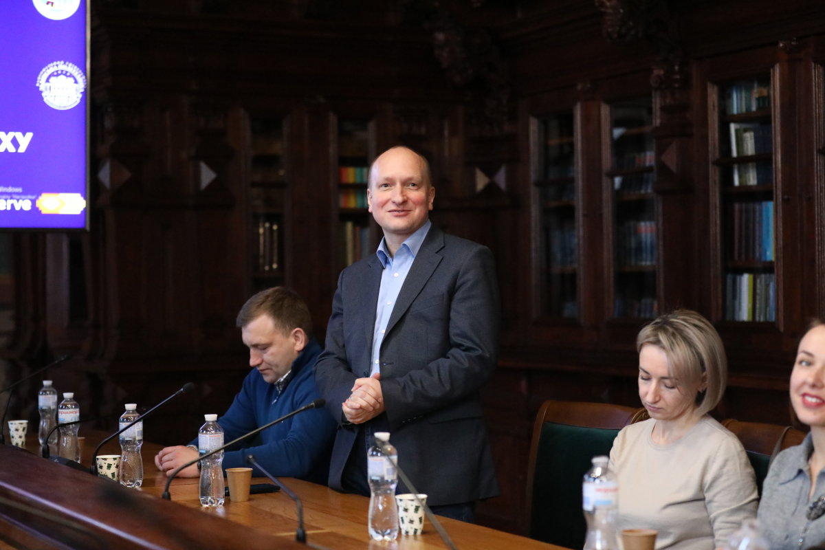 Фото із заходу у Львівській політехніці