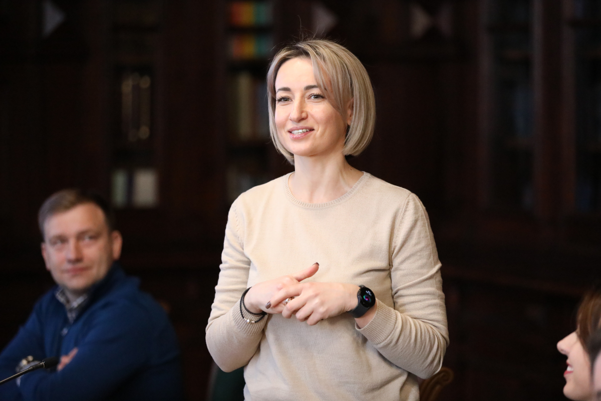 Фото із заходу у Львівській політехніці