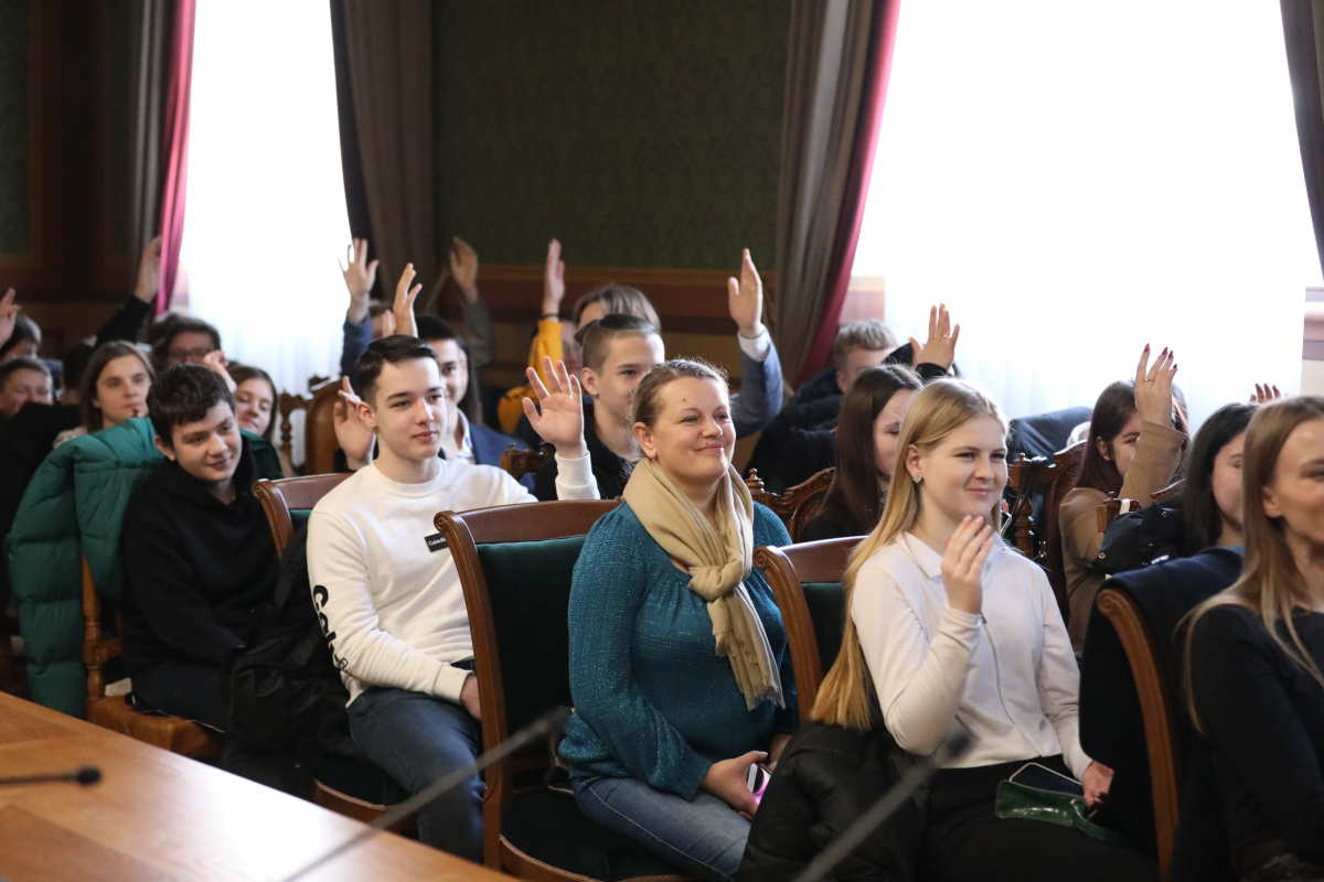 Фото із заходу у Львівській політехніці