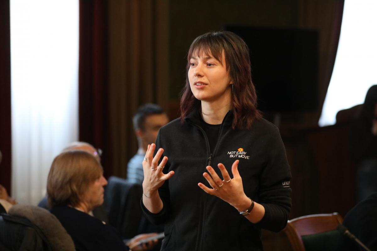 Фото із заходу у Львівській політехніці