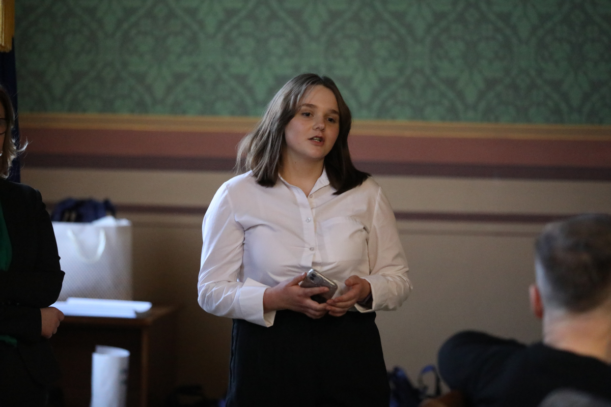 Фото із заходу у Львівській політехніці