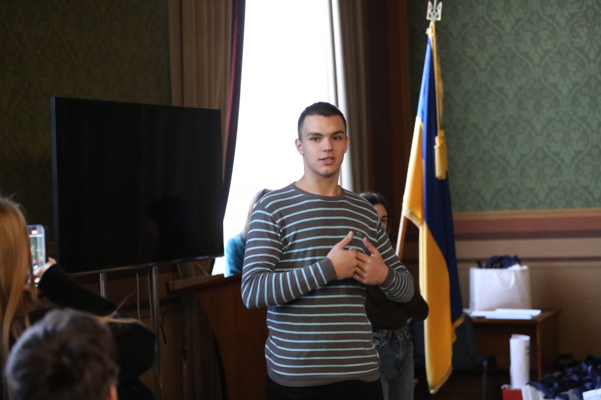 Фото із заходу у Львівській політехніці