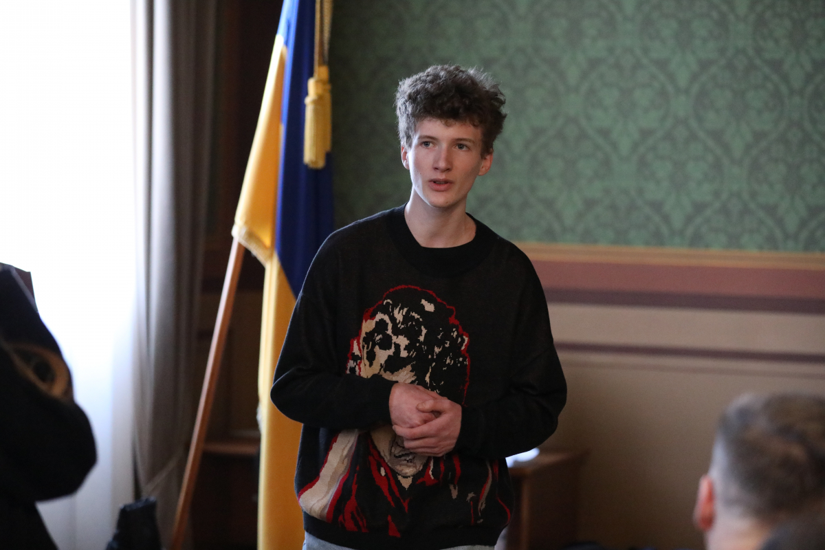 Фото із заходу у Львівській політехніці