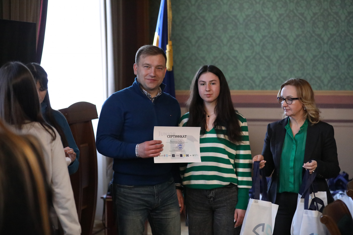 Фото із заходу у Львівській політехніці