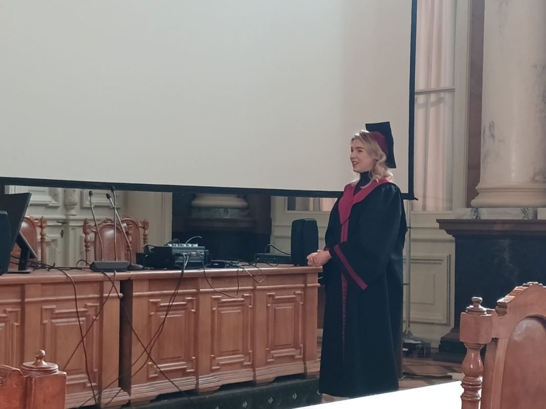 Фото із вручення дипломів