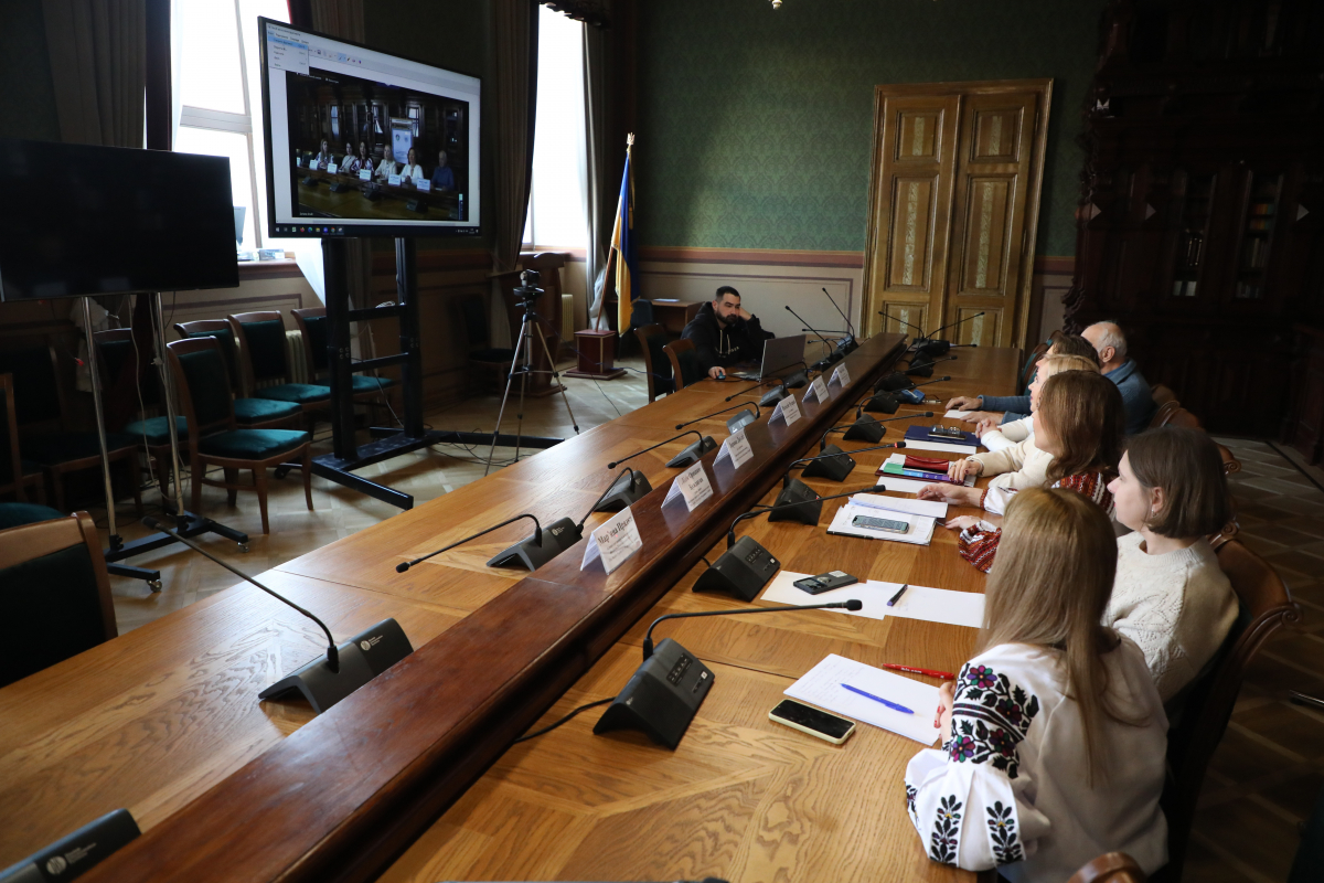 Фото із заходу у Львівській політехніці