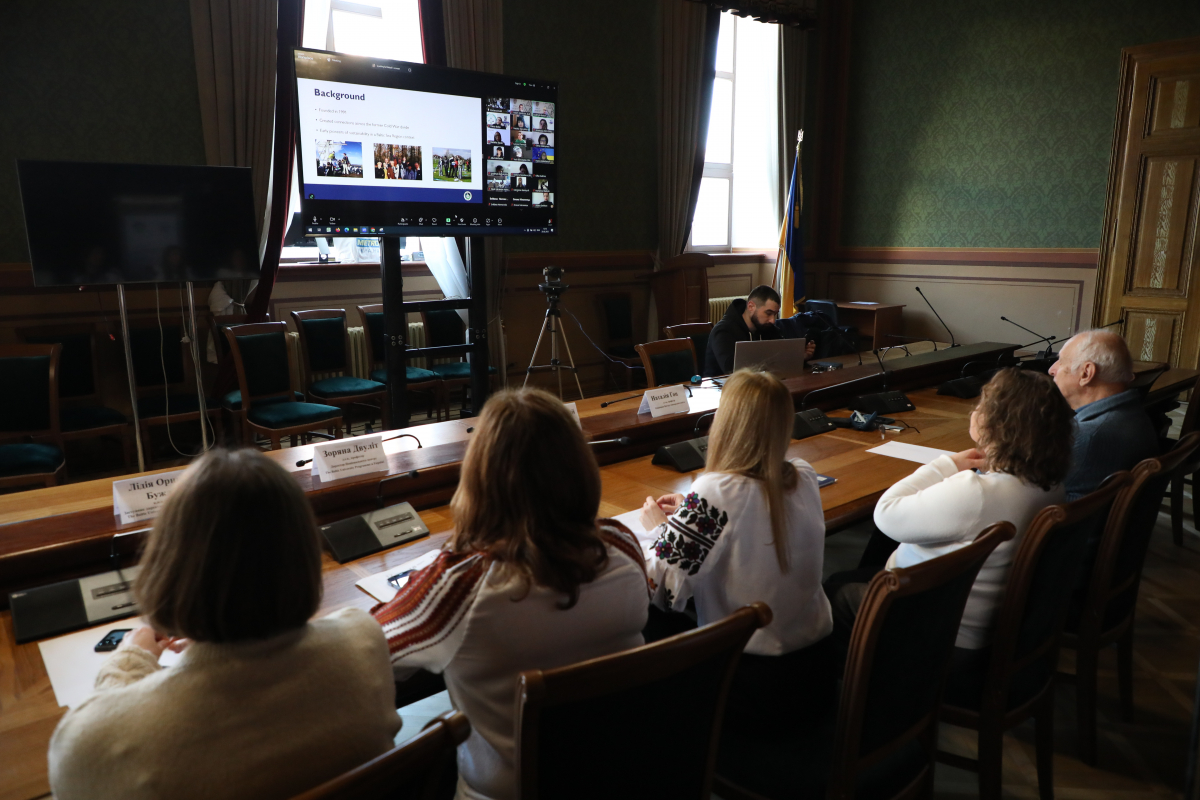 Фото із заходу у Львівській політехніці