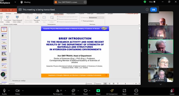 Скріншот з онлайн-семінару