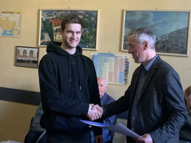 Фото з нагородження переможців