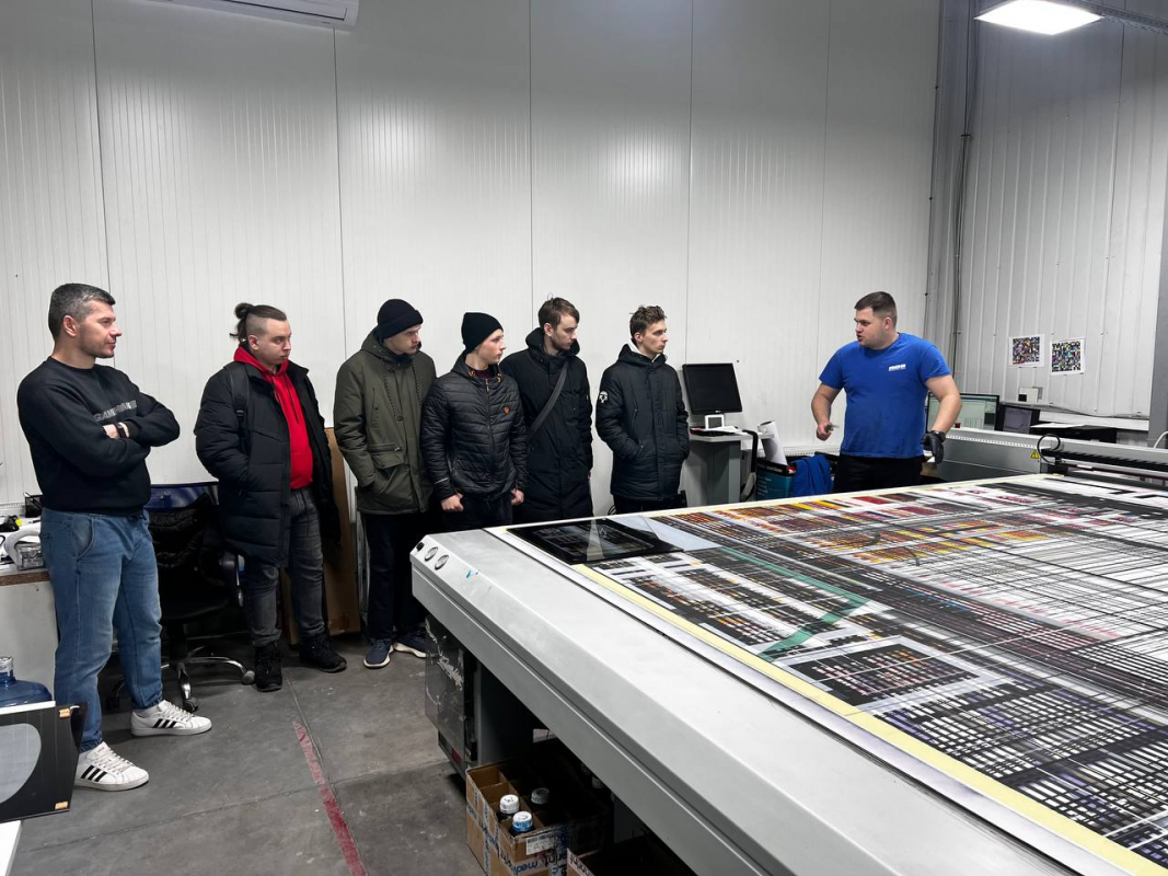 Фото з відвідин підприємства