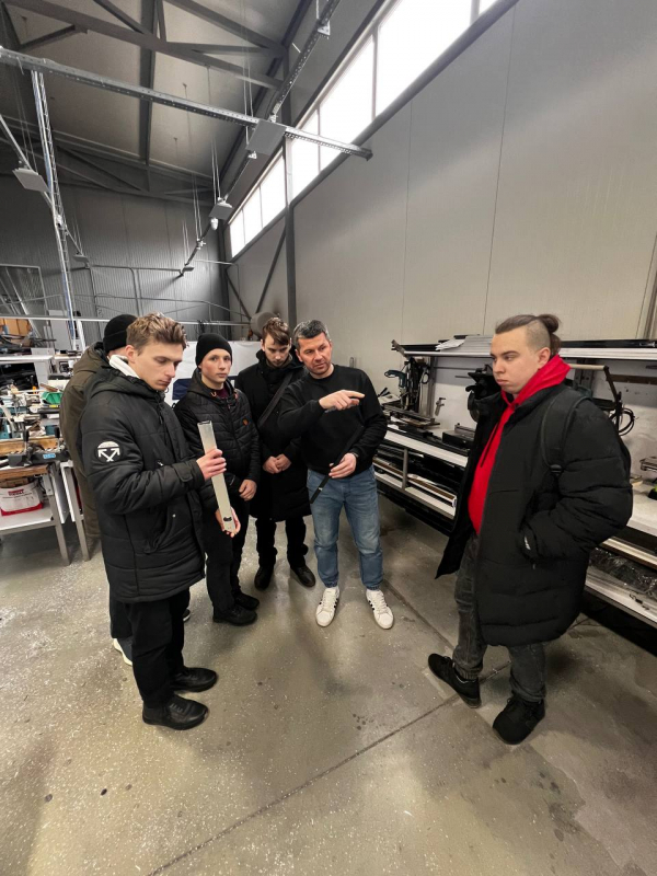Фото з відвідин підприємства