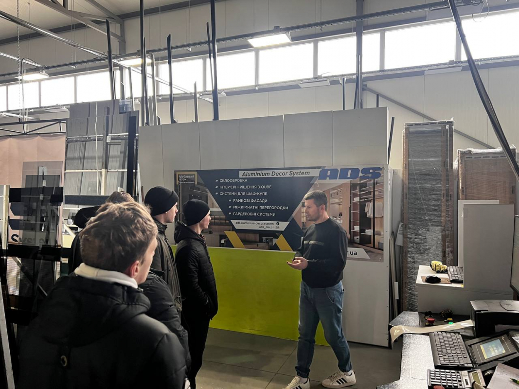 Фото з відвідин підприємства
