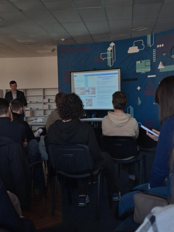 Фото із зустрічі у Львівській політехніці