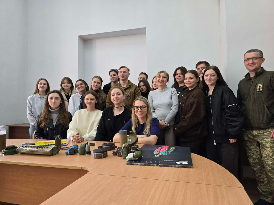 Фото із зустрічі на кафедрі ЖЗМК