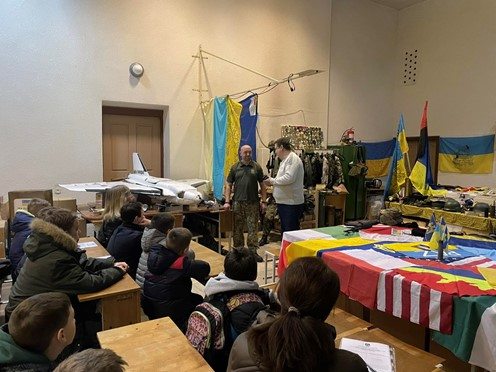 Фото із зустрічі на кафедрі ЗТ