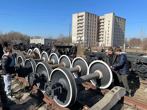 Фото із зустрічі на кафедрі ЗТ