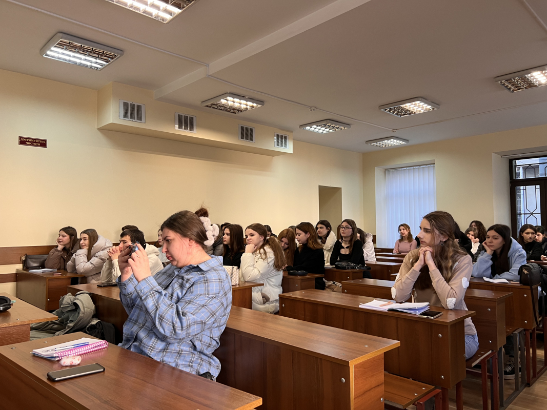 Фото із зустрічі на кафедрі ЖЗМК