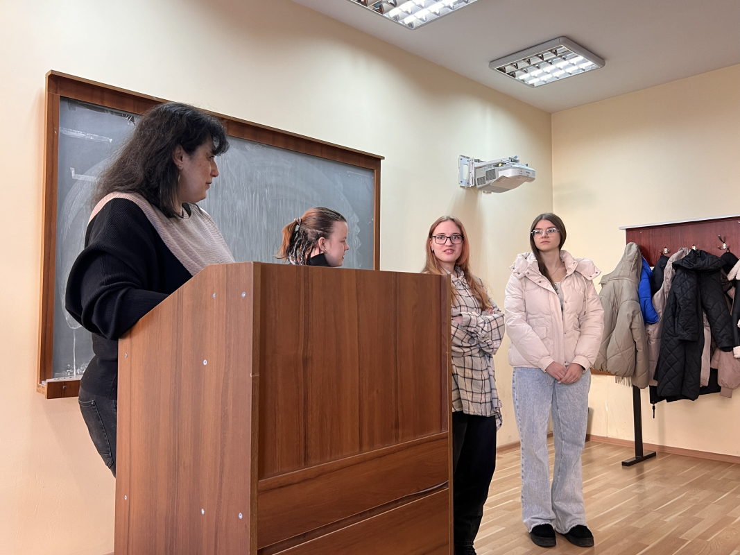 Фото із зустрічі на кафедрі ЖЗМК