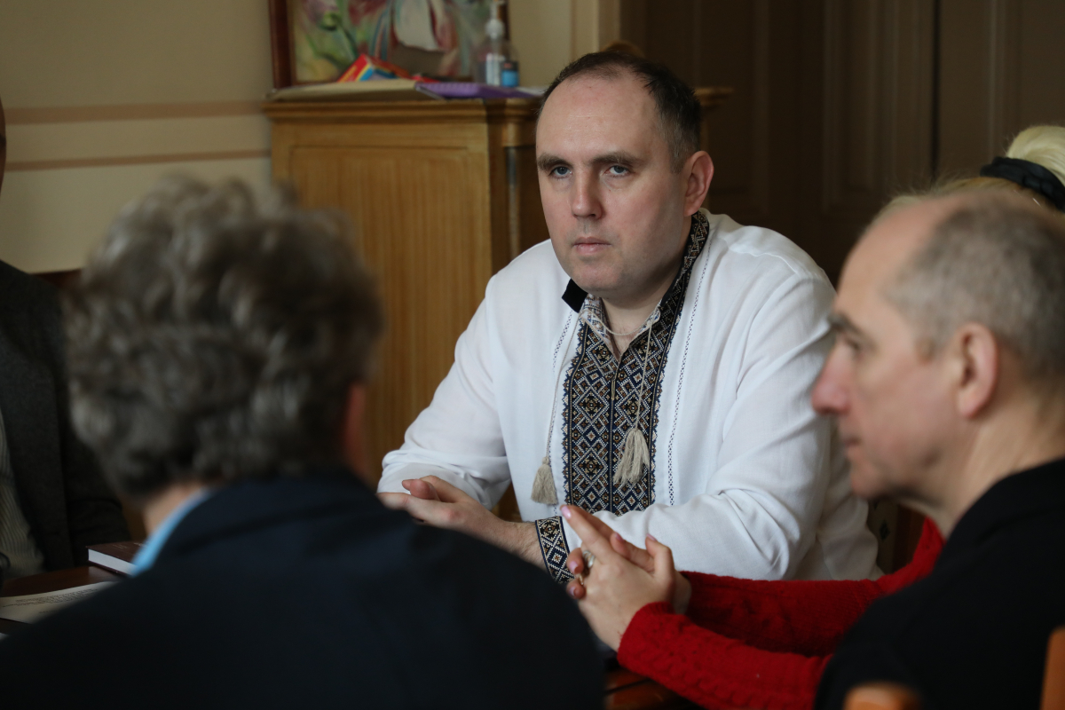 Фото із зустрічі у Львівській політехніці