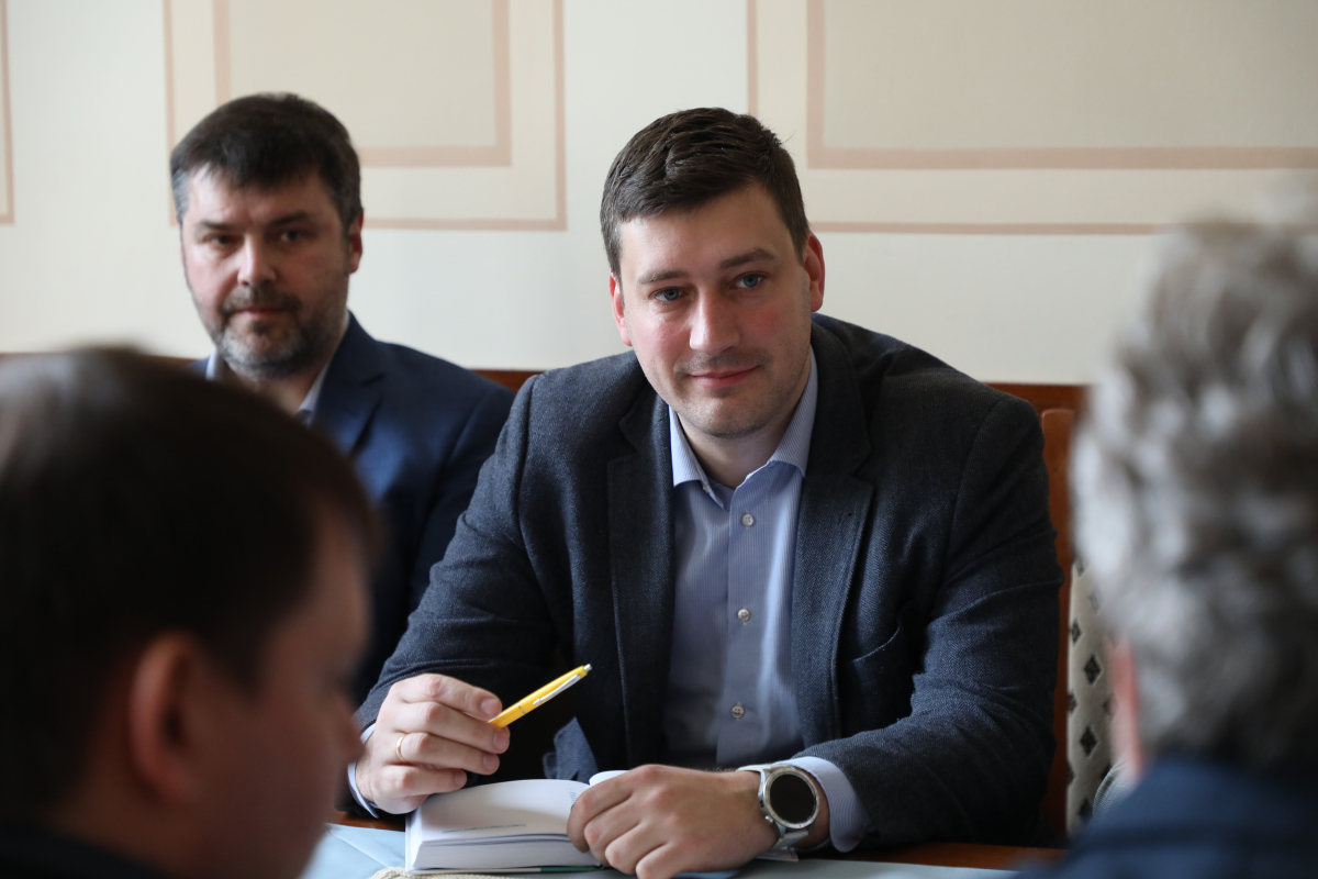 Фото із зустрічі у Львівській політехніці