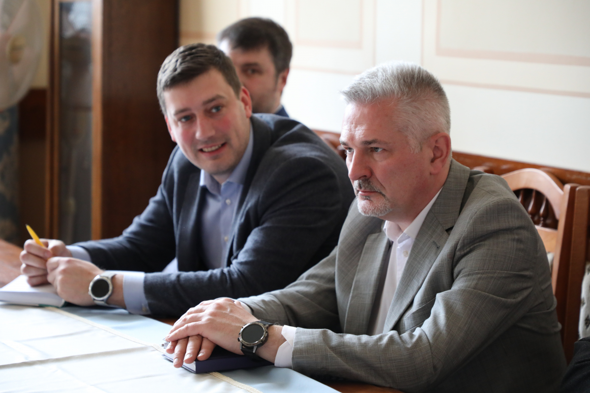 Фото із зустрічі у Львівській політехніці