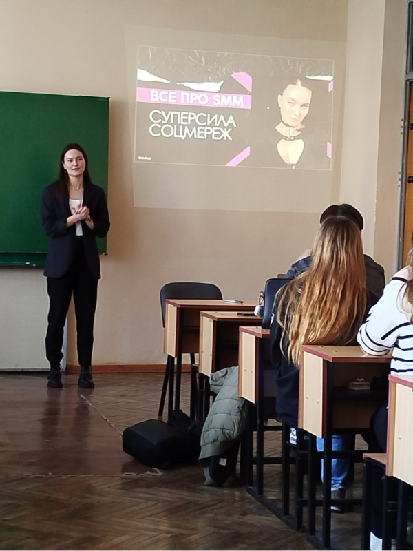 Фото із зустрічі на кафедрі ПЕЕТ