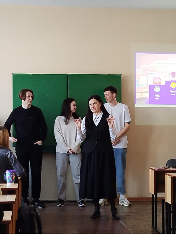 Фото із зустрічі на кафедрі ПЕЕТ