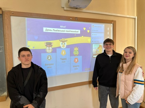 Фото із зустрічі на кафедрі ПЕЕТ