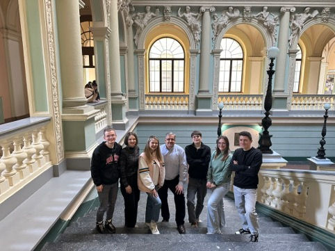 Фото із зустрічі у Львівській політехніці