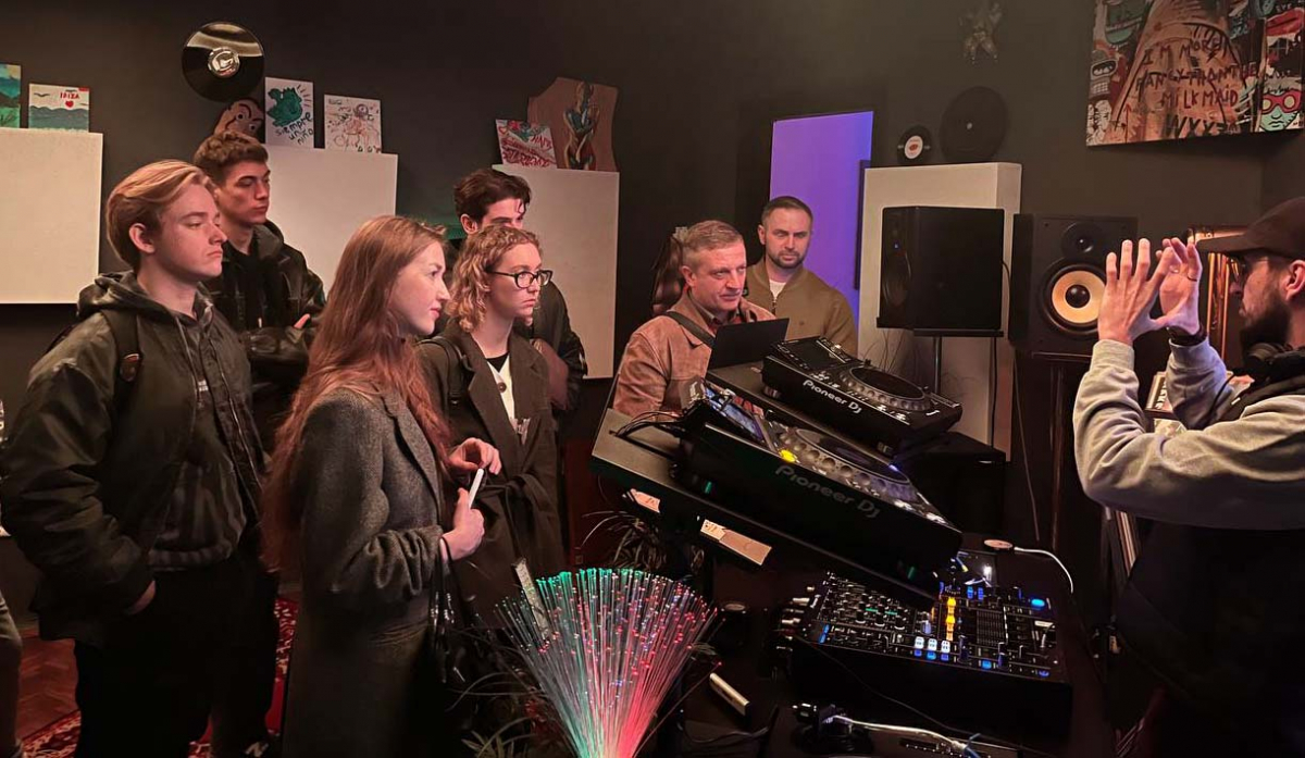 Фото з відвідин студії